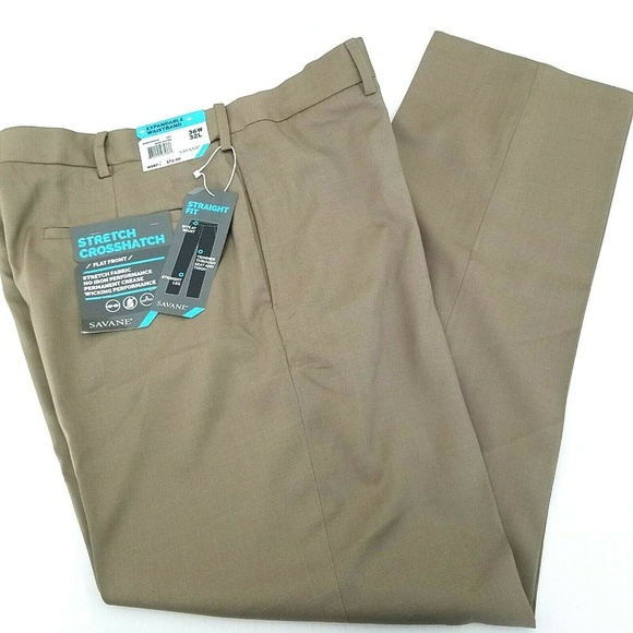 Savane Pants Dress 36 X 32 Nwt Expandable Waist Poshmark